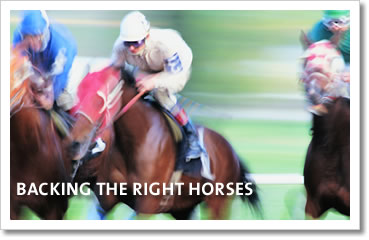 Backing the right horses